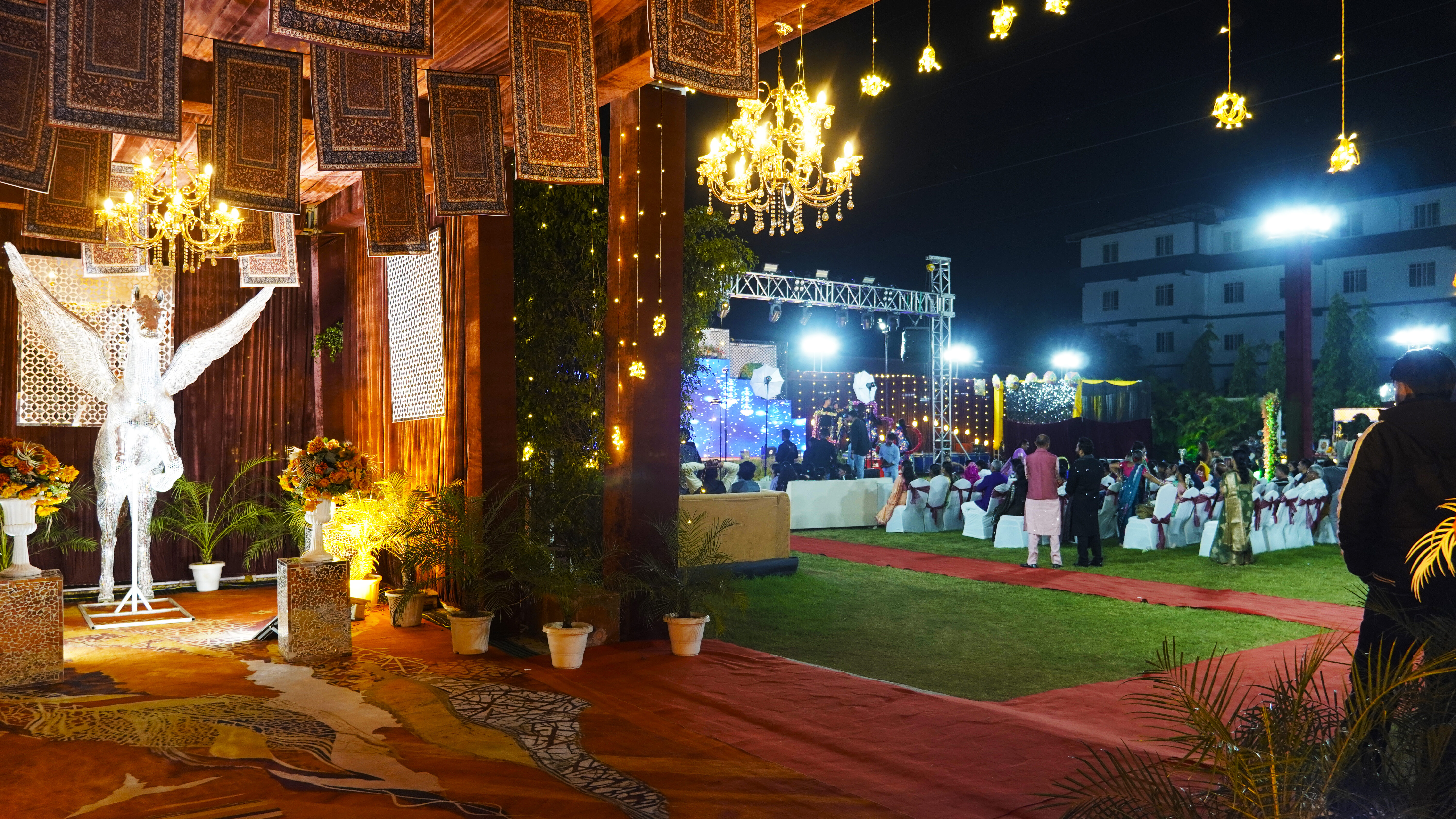 Hotel Yashoda Privilege - event decor setup, Bhopal